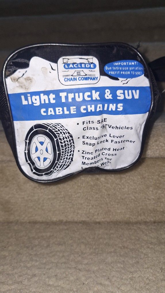 Light Truck and SUV Cable Chains