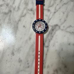 Swatch (flik flack) Baseball Swiss Made Watch. For Kids. 