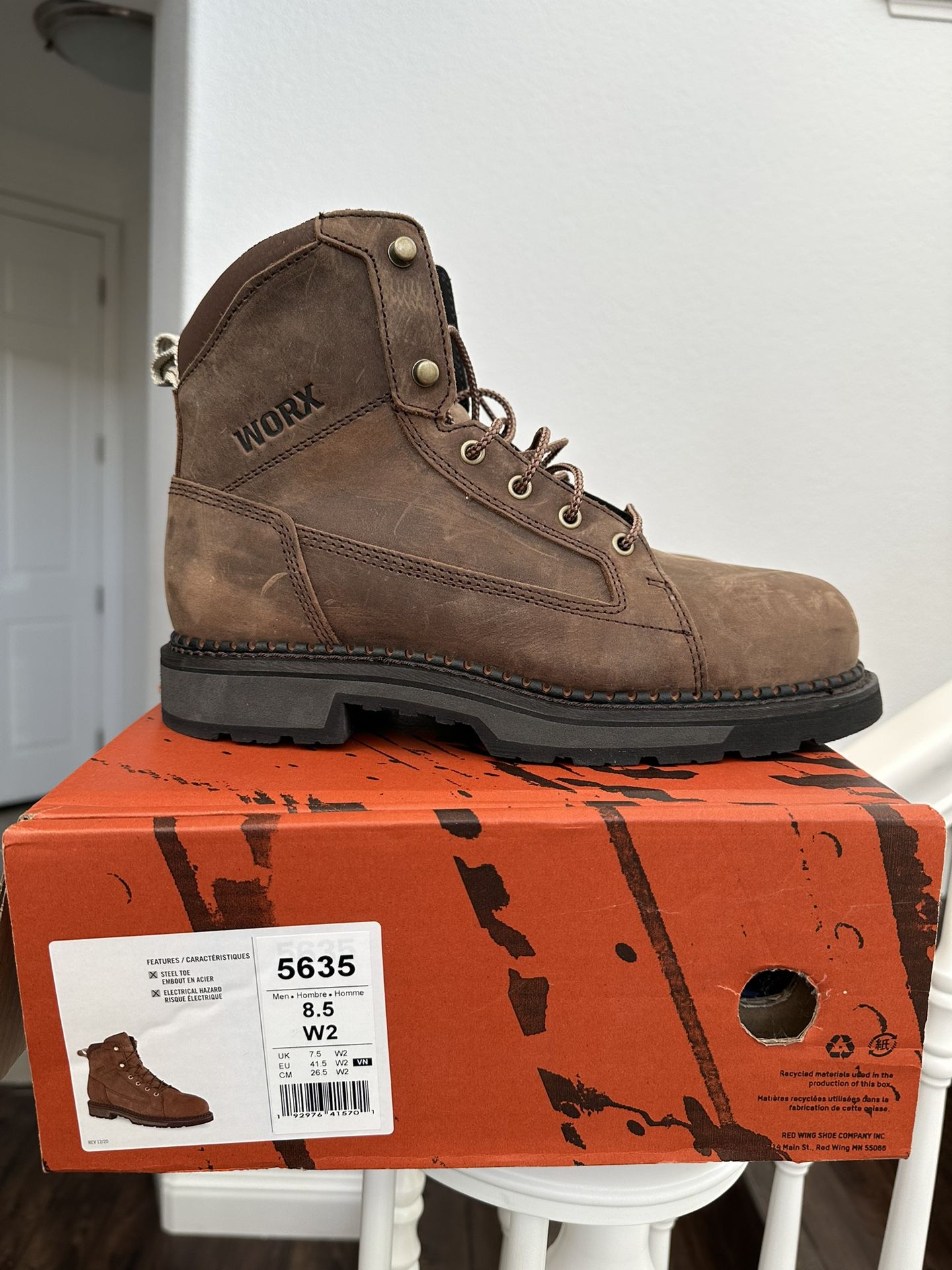 Work Safety Boots by Red Wings
