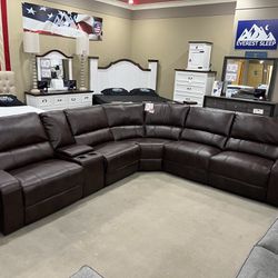 🔥HOT BUY!!🔥 Brand New Reclining Sectional Only $2499.00!!