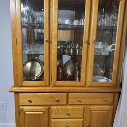 Hutch Cabinet And Table 