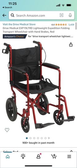 Red Wheelchair