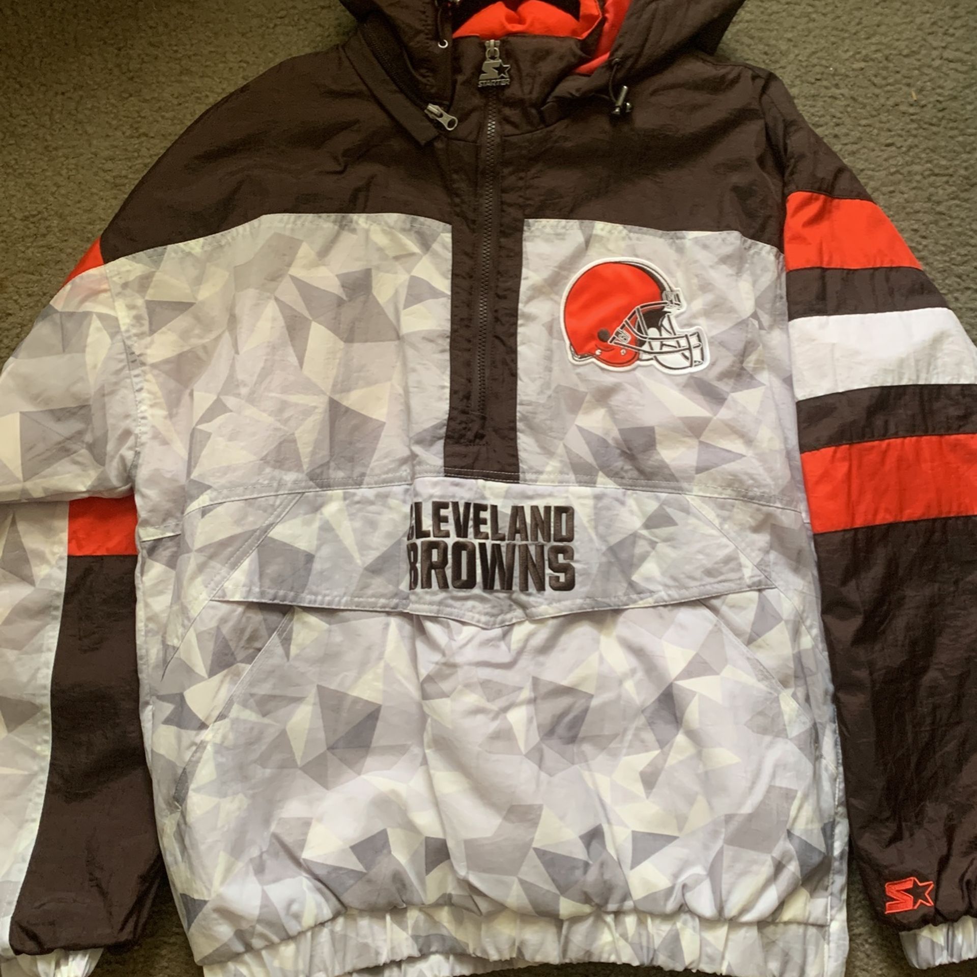 *Rare* Starter Throwback Cleveland Browns Jacket