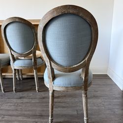 4 dining chairs (chairs only)