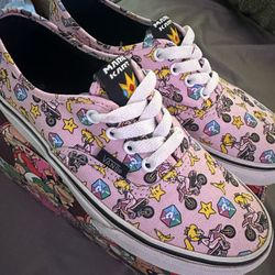 Vans Mario Size 4 