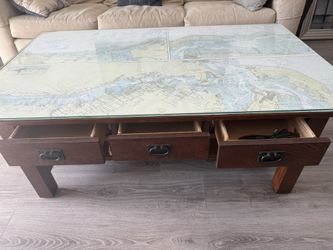 Coffee Table With Glass Top