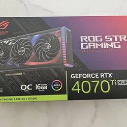 ASUS ROG STRIX GeForce RTX 4070 Ti SUPER O16G-GAMING GPU Graphics Card