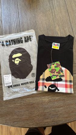 Burberry x bape
