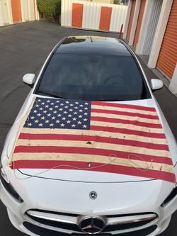 Vintage American flag