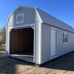 12x28 Lofted Garage 