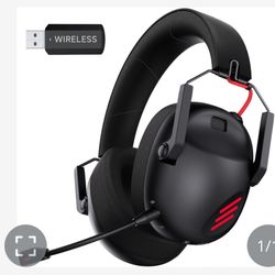 KAPEYDESI Wireless Gaming Headset For PC, PS5, PS4, Mac, Nintendo Switch, Gaming Headphones With Microphone, Bluetooth 5.3 Gaming Headset Wireless, PC