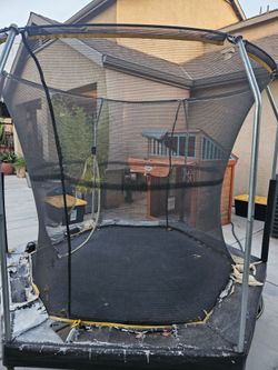 Trampoline.  As is.  Interior is good is just part of the outside deteriorated