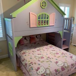 Isabella Doll House Loft Bed