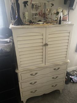 Dresser , Armoire And Tall boy Dresser