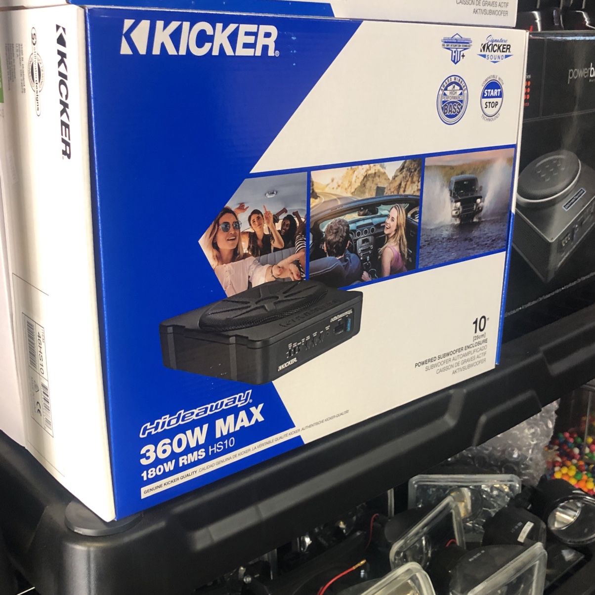 Kicker Hideaway 10 Inch Subwoofer On Sale Today For 299.99