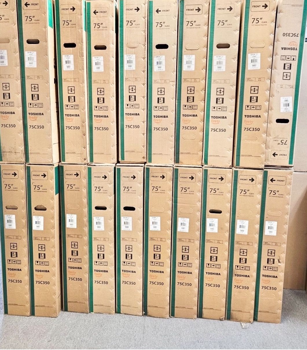 75 Toshiba Tv Smart 4k HDTV In Box 6 Month Warranty. Free Delivery