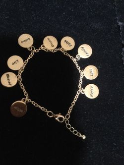 BRACELET WITH DIFFERENT MESSAGES, NEW