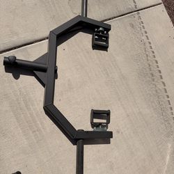 Deadlifts Squats Pull Ups Back And Core Muscles T Bar Row Attachment