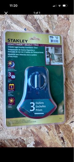 Stanley LightTimer Select Trio 3-Outlet Timer