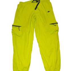 Nike Tech Pack Mens 2XL Yellow Sweatpants 