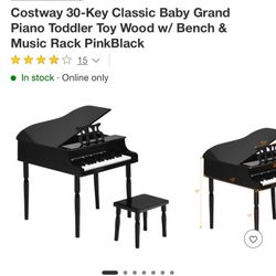 Toddler piano With Chair