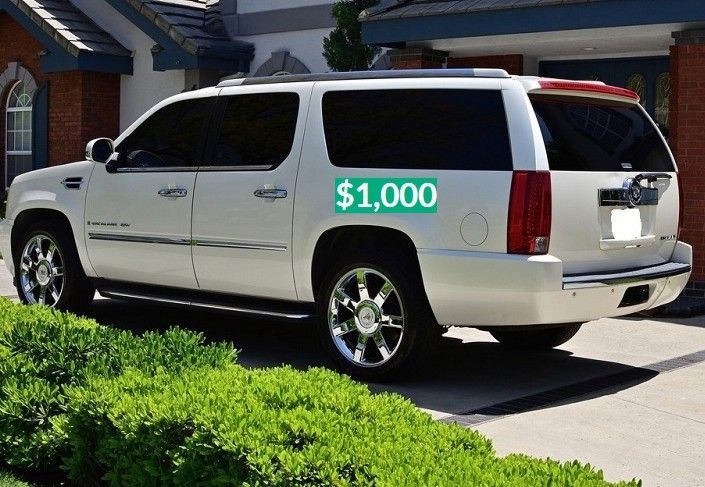 Beautiful2OO8 Cadillac Escalade Wheels Cool$1.000