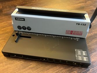 Rayson TD-132 Binding Machine Punch 12 Sheets/Bind 120 Sheets