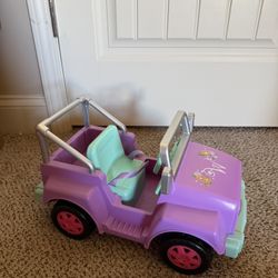 American Girl Wellie Wisher Jeep