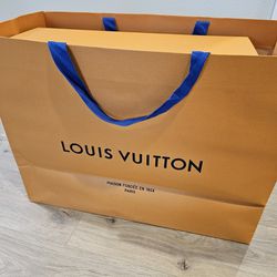Louis  Vuitton Large Shopping Bag And Box