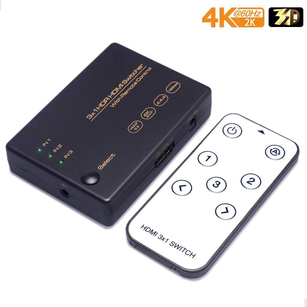HDMI Switch 3 in 1 ouput Support 4K