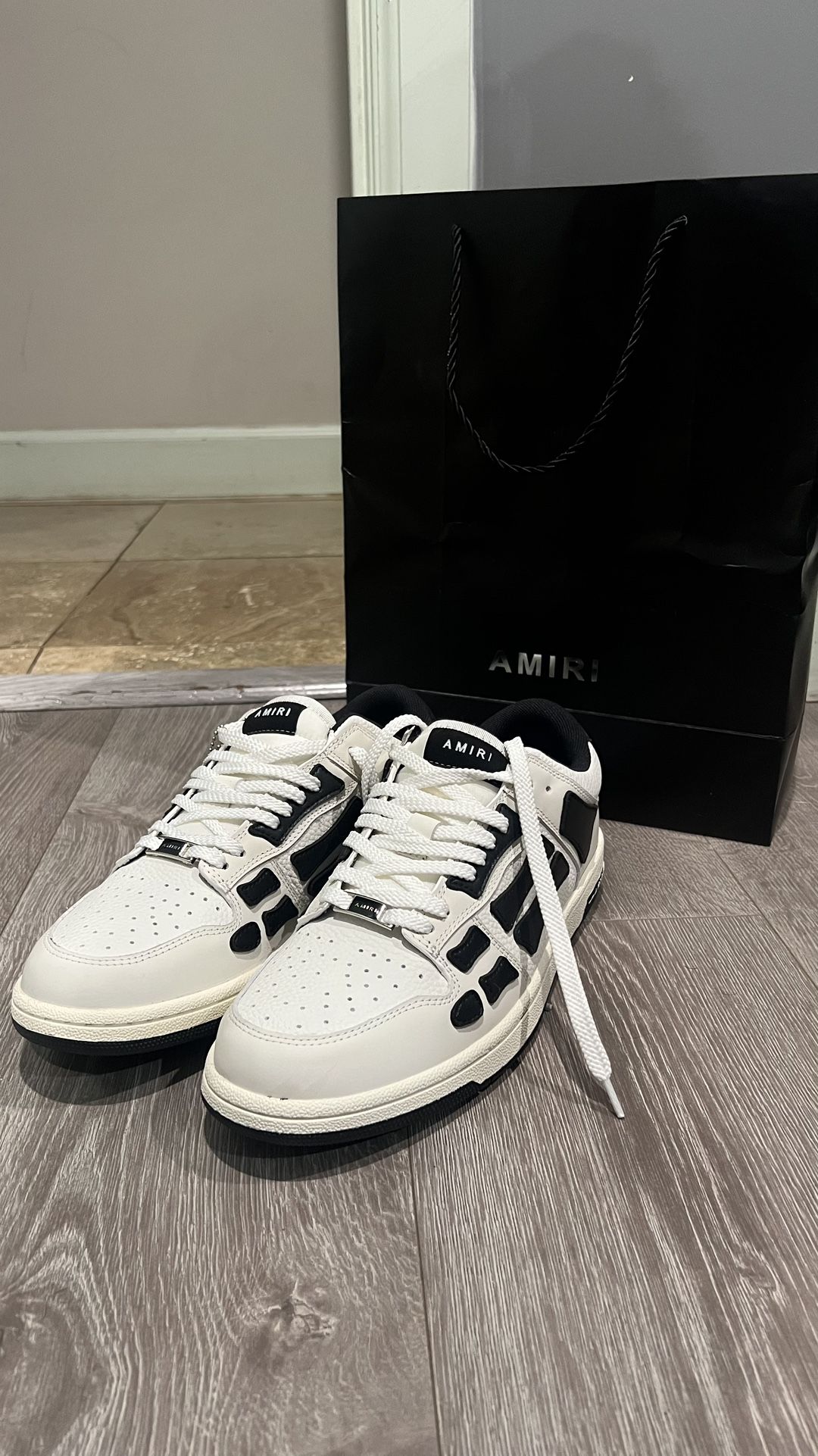 Amiri Skeleton Shoes Size 12