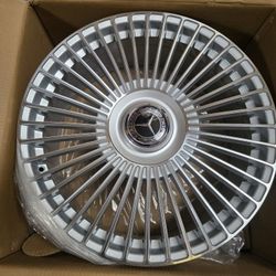 22" New Staggerd FLOATING Caps MERCEDES Benz S560 Wheels & New Tires Wheels With tires