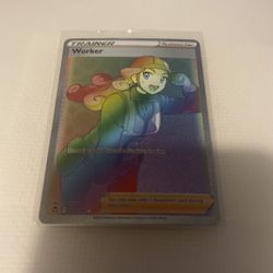 Pokémon Trainer Worker Rainbow 209/195