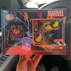 Venom Blacklight Funko Pop