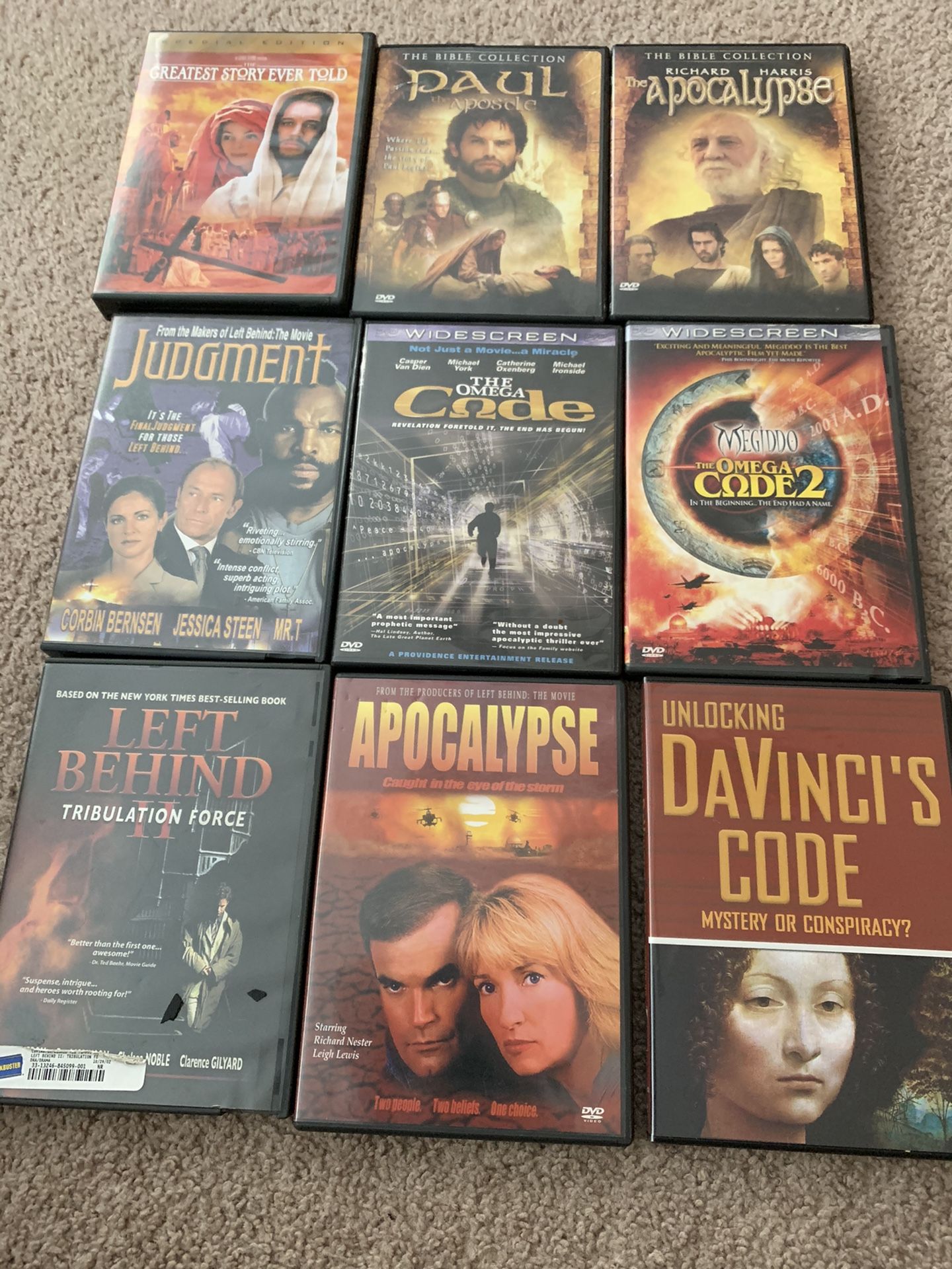 Christian Movies for sale