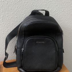 Michael Kors Sling Pack Leather Backpack