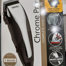 Wahl Chrome Pro Complete Haircutting Kit