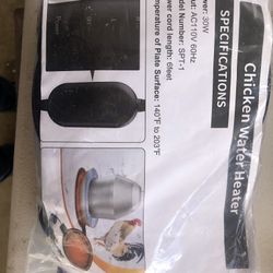 Chicken Water heater 