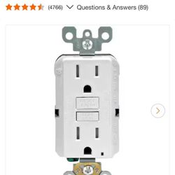 15 Amp GFCI Outlets 