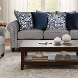 Emma Slate Sofa And Loveseat! 