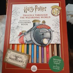 Harry Potter Coloring Book With Markers