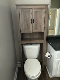 Bathroom organizer shelf