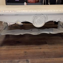 Refinished Solid Wood Coffee Table 