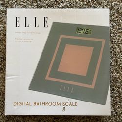 Digital bathroom scale