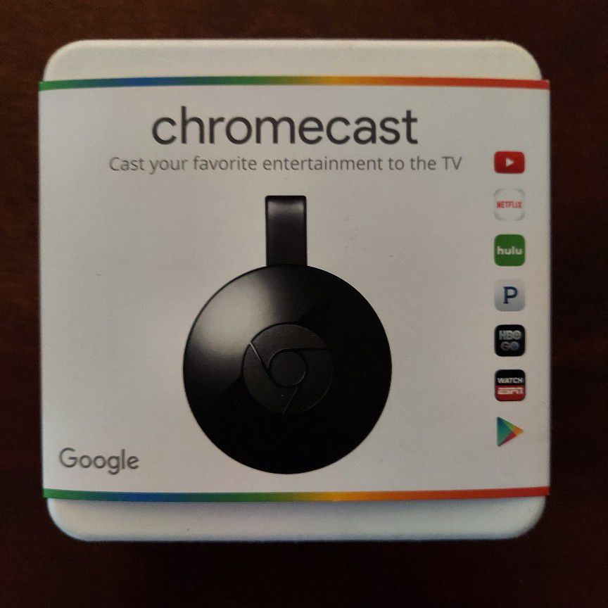 Google Chromecast (2nd Generation) HD Media Streamer - Black