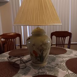 Butterfly Ginger Jar Lamp