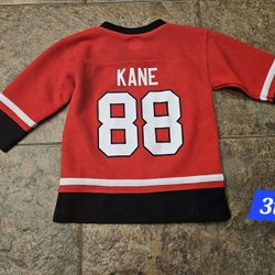 NFL Chicago Blackhawks Hockey Toddler 3t "Kane" Jersey 