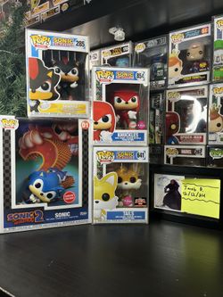 Sonic The Hedgehog Funko Pop Lot Exclusives * prices Below 👇🏼