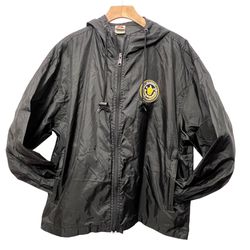 Vintage 1997 Looney Tunes Black Windbreaker Zip Up Jacket Tweety Adult Size L