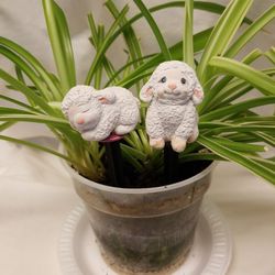 Plant Figurines/decor (Sheep)